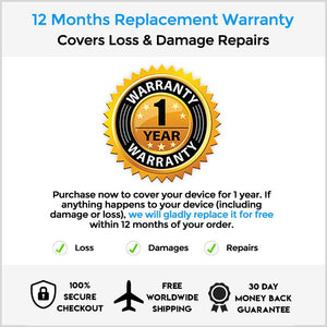 12 Months Extended Replacement Warranty